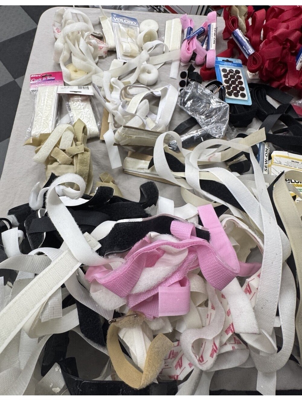 Lot Of Scrap Velcro - Some New Large Lot Of Velcro - Picture 3 of 10